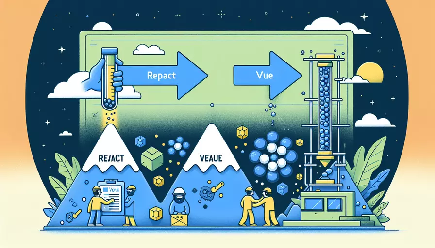 react相较于vue在大型项目中的优势分析