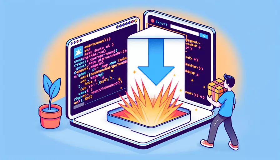 vue导出时报错的原因分析