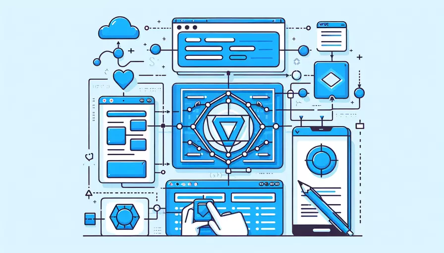 Vue在网页结构中采用何种形态表现
