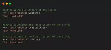 python截取字符串中的一部分python字符串常用的五种方法