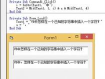 我想知道 vb 如何获取字符串中某个字符之后的所有字符