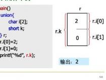 c语言共用体赋值问题