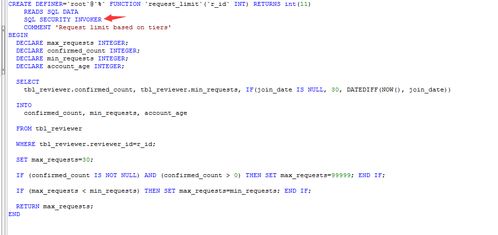 如何修改mysql 存储过程权限