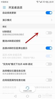 如何开启安卓手机开发者选项