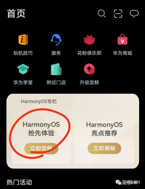 华为安卓系统怎么换成鸿蒙