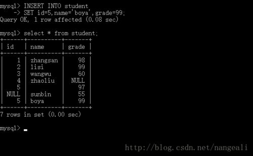 MySQL 中将使用逗号分隔的字段转换为多行数据