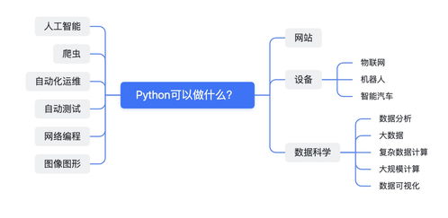 学会python能干嘛