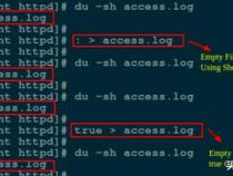 Linux中清空文件的方法