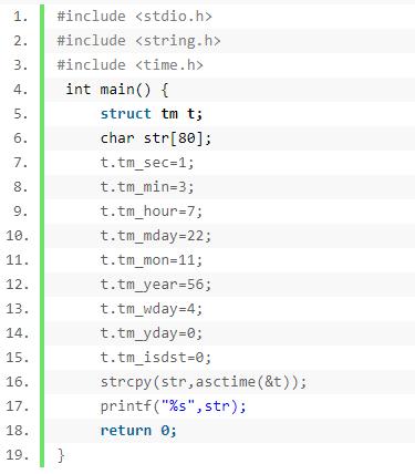 C语言 time()