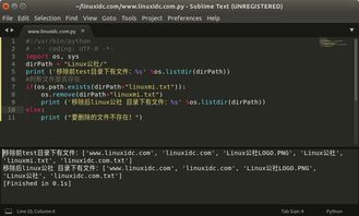 如何用python删除一个文件