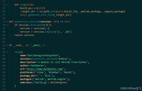 MATLAB调用Python