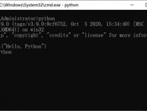 运行python的两种方法