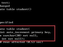 MySQL数据库的常用命令
