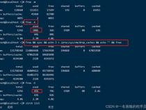 linux清理内存缓存命令