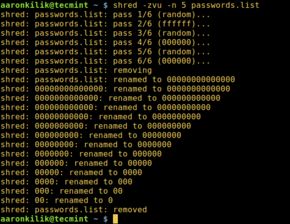 linux 删除文件命令