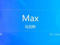 max的含义是什么