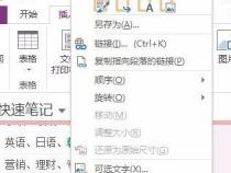 使用OneNote将图片中的文字提取出来。