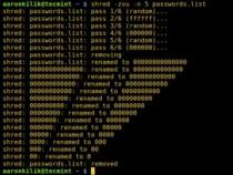 linux 删除文件命令