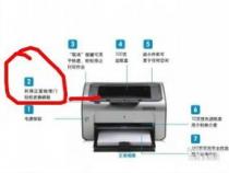 佳能IP1000喷墨打印机,光栅条在什么位置