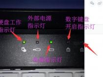 笔记本电脑这几个指示灯分别是什么意思