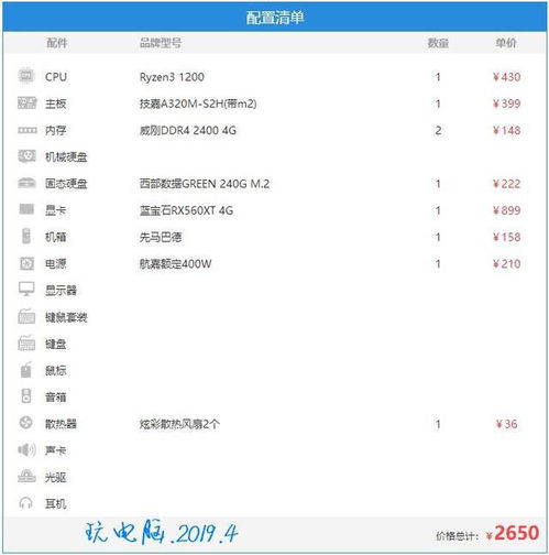3000元以内预算,台式电脑哪个牌子性价比高