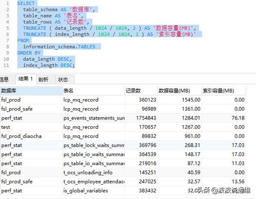 怎么查看mysql数据库的最大容量