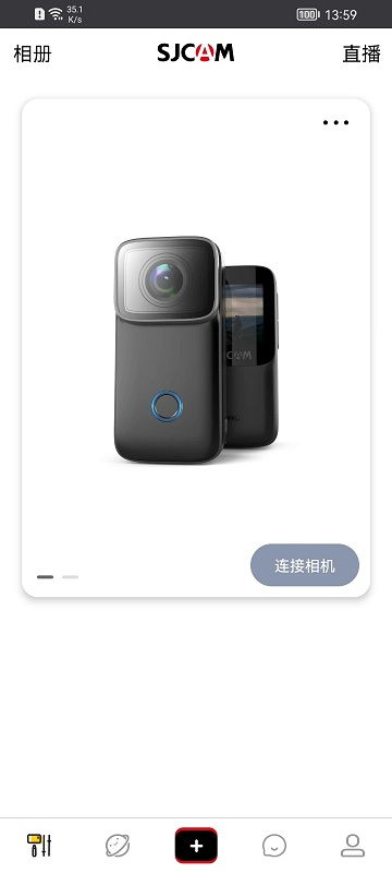 sjcam运动相机怎么连接手机