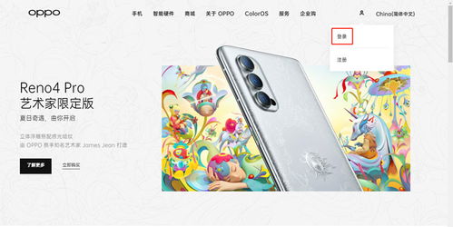 怎样进入oppo手机官网首页
