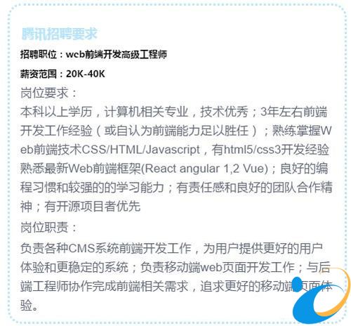 前端开发高级工程师有前途吗