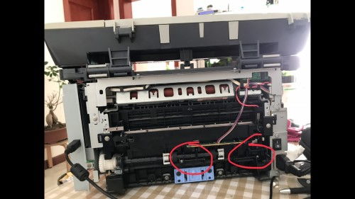 惠普m1005打印机不进纸怎么办