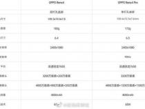opporeno13参数配置