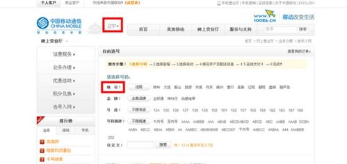 中国移动手机号码如何选号