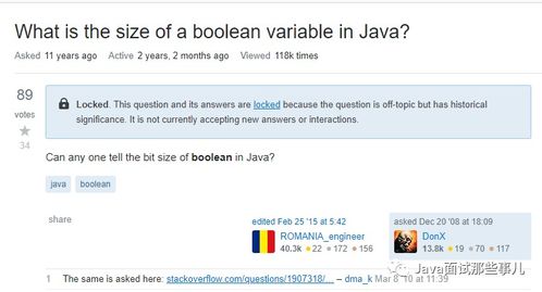 boolean在java中的含义