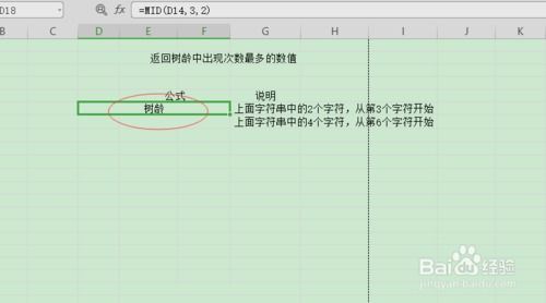 excel中的if(mid)函数如何使用