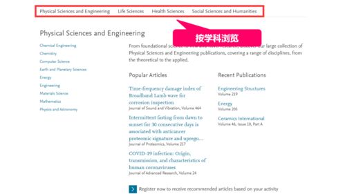elsevier sciencedirect数据库怎么用