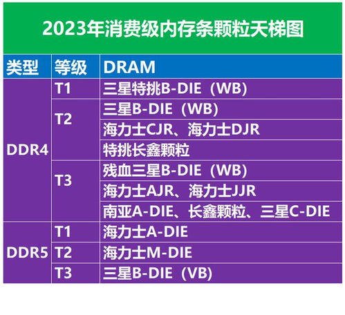 2024年最新DDR5内存条品牌天梯图权威指南解析