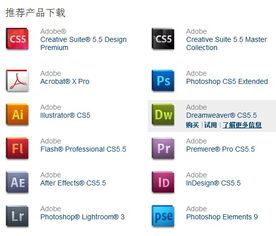Adobe软件都分别适合做什么