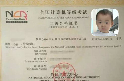 计算机二级算什么级别证书