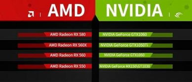 amd和nvidia显卡对比