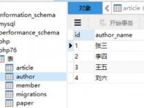 用laravel怎么进行数据库多表查询