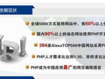 PHP语言的有哪些优势和特点