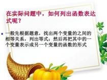 什么叫做函数的解析式