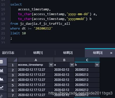 oracle to_char 语法