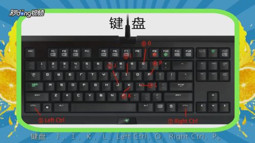 2k25键盘键位对照表