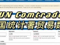 如何使用联合国uncomtrade数据库