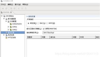 达梦数据库备份与还原