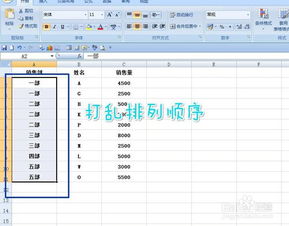 excel打乱顺序后,如何批量更新