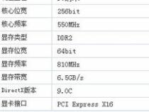 hd4250显卡参数是怎么样的