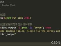 npmrunlint是什么命令
