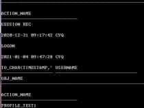 如何审计Oracle数据库中表操作